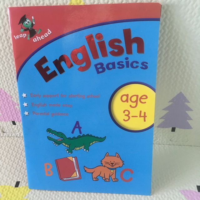 แบบฝึกหัด English basics age 3-4(ปกอ่อน)-AH4