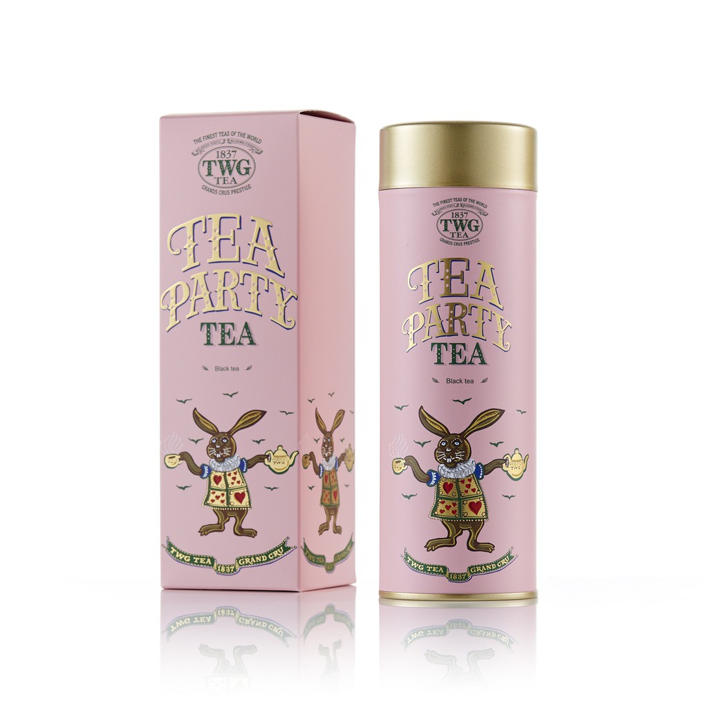 TWG Tea Tea Party Tea Haute Couture Tea Tin Gift 100g / ชา ทีดับเบิ้ลยูจี ชาดำ ทีปาร์ตี้ ที บรรจุ 100 กรัม