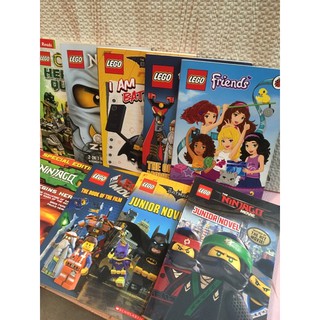 รวมปกคละเรื่อง หนังสือLEGO ปกอ่อน(มือสอง)