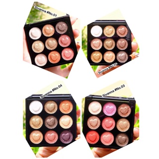 HF4002 ของแท้ Sivanna Eyeshadow  อายแชโดว์ รูปหัวใจ เนื้อครีม