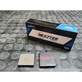 ผ้าเบรค NEXZTER สำหรับ หน้า Vespa LX/S/L/X/LVX 125 - 150 และ หลังสำหรับ Lambretta v125 / v 200 / GPX DRONE