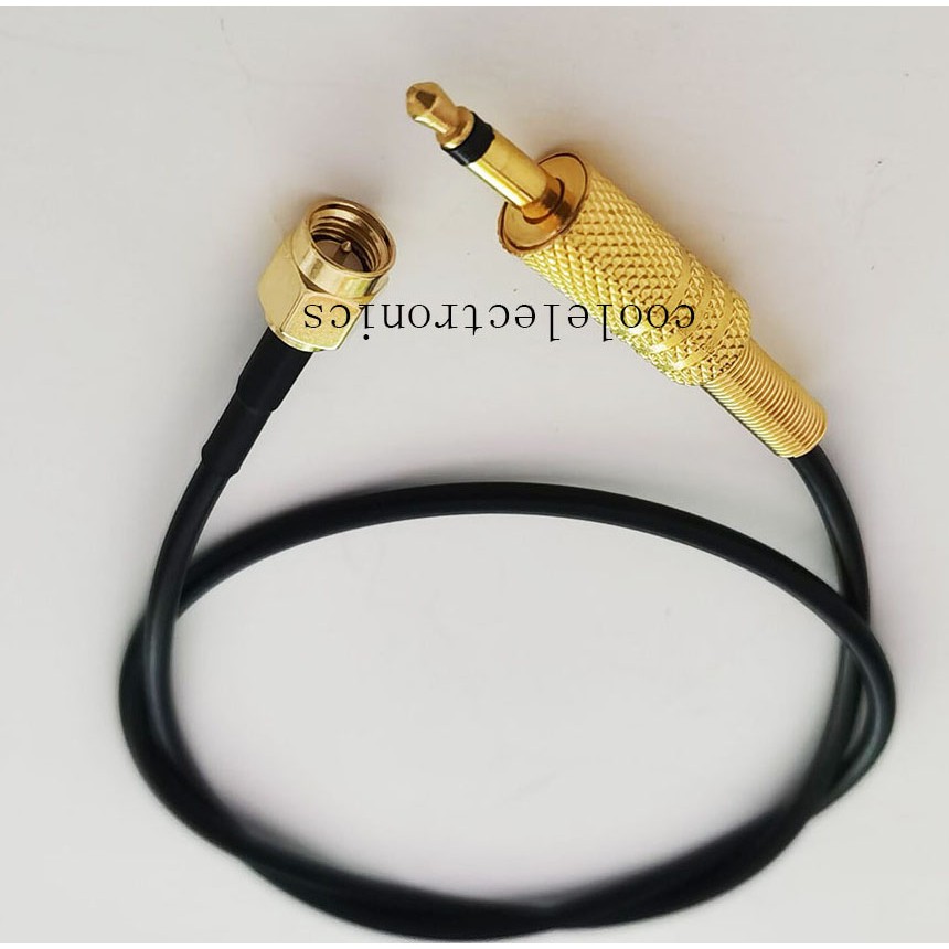 SMA ชาย 3.5 มม.โมโน 1/8" ปลั๊กชายสําหรับกล้องวงจรปิดเสาอากาศ RG174 Pigtail สาย 15/20/30/50 ซม.1/2/3/5/10 ม.