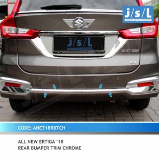 Jsl โครเมี่ยม กันชนหลัง ลิสต์ All New Ertiga 2018 / ขอบกันชนหลัง โครเมี่ยม JSL