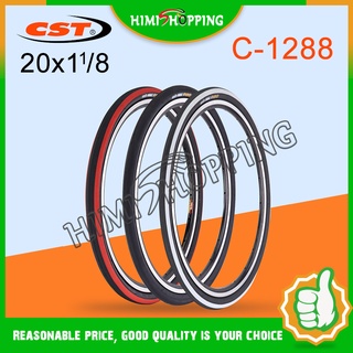 【Available】ยางล้อรถจักรยาน Cst 20 นิ้ว เส้นผ่าศูนย์กลางล้อเล็ก 20x1-1/8(451)20x1.5 1.75 60TPI 1 ชิ้น