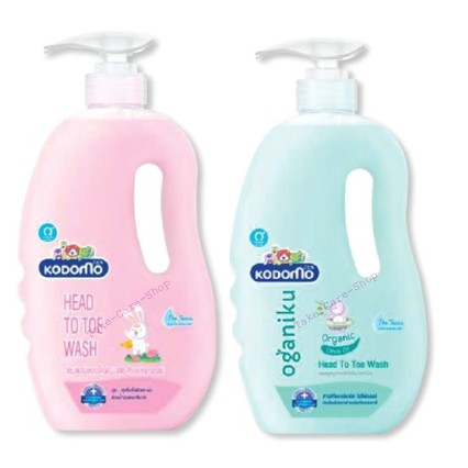 KODOMO แชมพูสบู่เหลว สำหรับเด็ก โคโดโม HEAD TO TOE  800 ml.สูตรใหม่