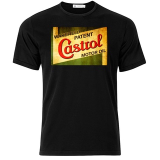 ใหม่ เสื้อยืดลําลอง แขนสั้น พิมพ์ลาย Castrol Motor Oil แฟชั่นฤดูร้อน สําหรับผู้ชาย