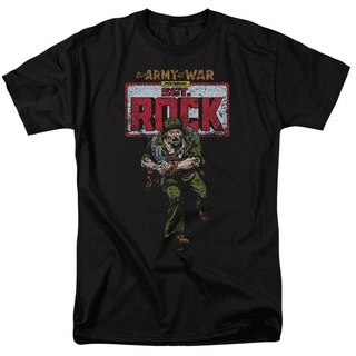 เสื้อยืดผ้าฝ้ายพิมพ์ลายแฟชั่น ขายดี เสื้อยืดคลาสสิก Sgt Rock S-3X LFclme39JJalkf30