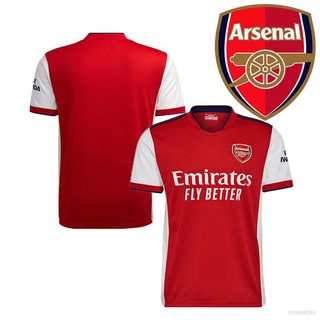 Ftb 2022 Arsenal F.C. เสื้อกีฬาแขนสั้น ลายทีมชาติฟุตบอล Premier League ชุดเหย้า พลัสไซซ์