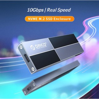 ORICO NVMe M.2 SSD Enclosure USB3.1 Type-C 10Gbps SSD Case 2TB Large Capacity