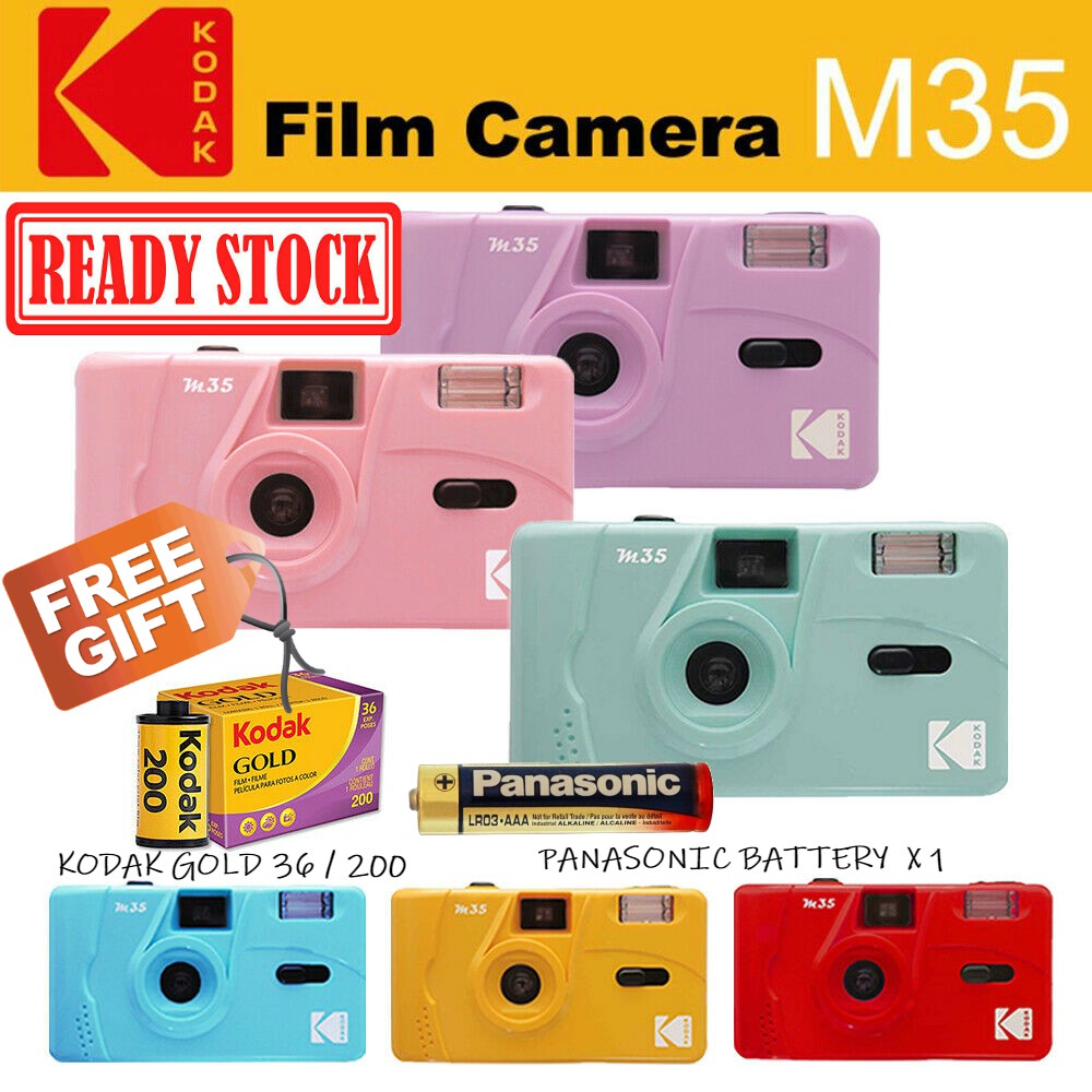 ( KODAK GOLD X 1, PANASONIC BATT X 1 RM99 ) Kodak M35 Retro non