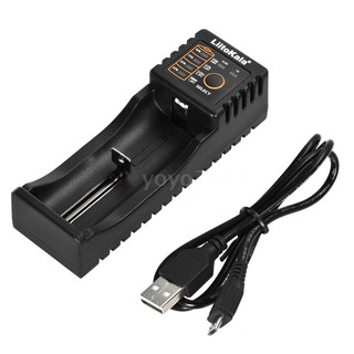 LiitoKala Lii-100 Battery Charger for 1.2V/3.7V/3.2V/3.85V AA/AAA 18650/18350/10440/14500/16340 NiMH Lithium Rechargeabl