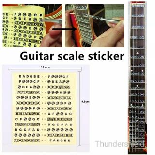 สติ๊กเกอร์คอร์ดกีต้าร์ Guitar stickers