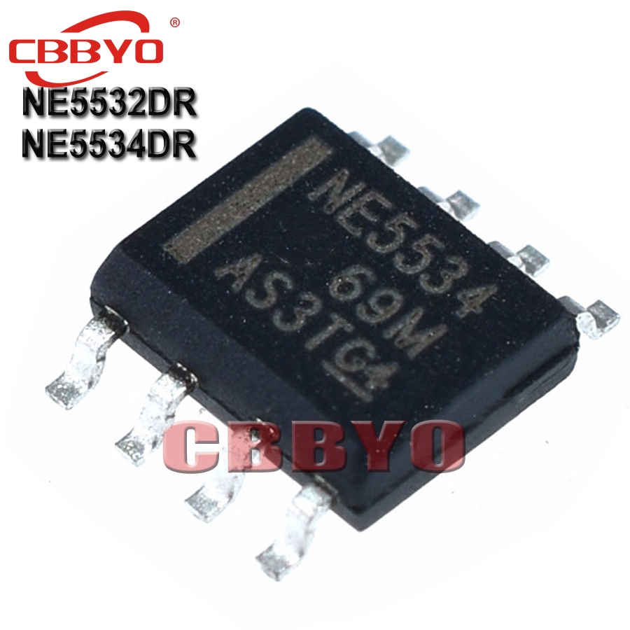 10PCS NE5532DR NE5532 N5532 5532DR SOP-8 NE5534DR NE5534