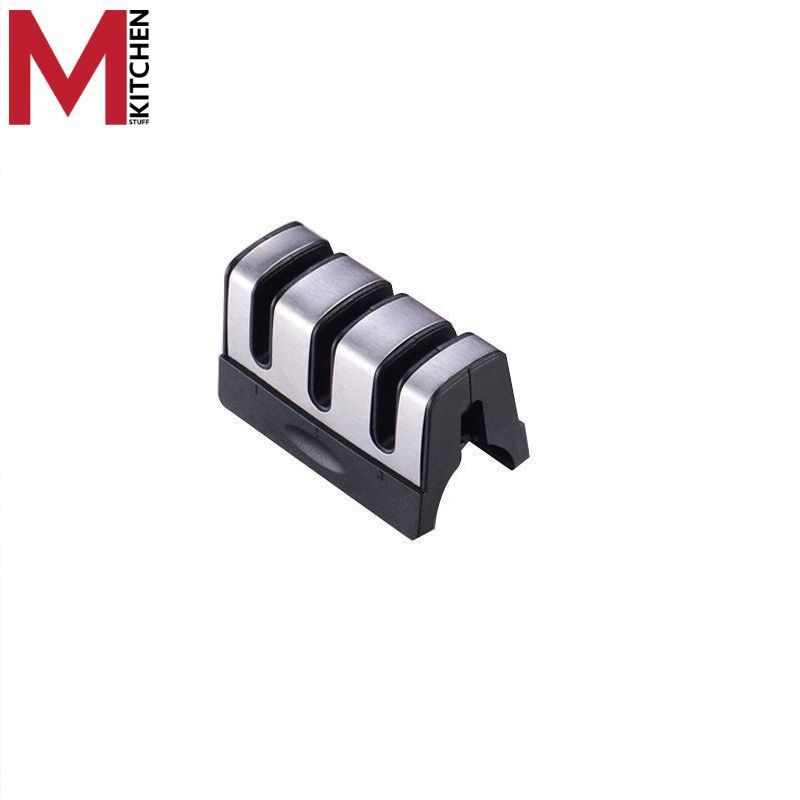 M KITCHEN RS-168 ที่ลับมีด อุปกรณ์ลับมีด หินลับมีด ลับได้ 3ระดับ เครื่องลับมีด แท่นลับมีด Knife sharp (C3) - รูปที่ 4