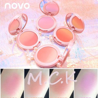 5259 (ของแท้/พร้อมส่ง) novo Pretty For You Silky Roung บลัชออน บลัชเชอร์