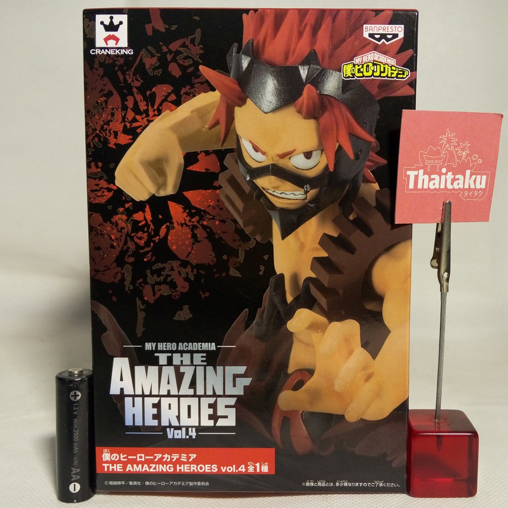 My Hero Academia - LOT JP - Eijiro Eijirou Kirishima - The Amazing Heroes Vol.4 - ฟิกเกอร์ Figure โม