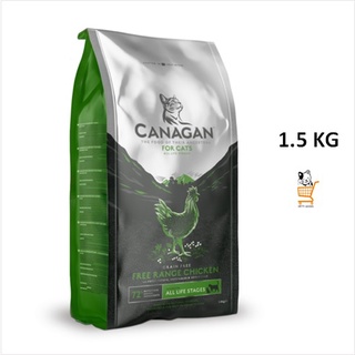 Canagan Cat Food Chicken Free Range 1. KG คานาแกน ฟรีเรนจ์ ชิคเก้น อาหารแมว สูตร ไก่