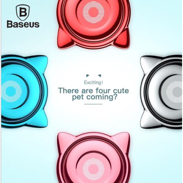 Baseus Cat Ear Ring Bracket แหวนล็อคโทรศัพท์กับนิ้ว 360 องศา