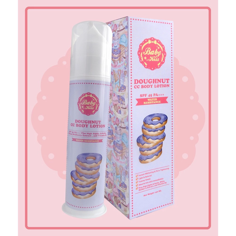 Baby Kiss Doughnut CC Body Lotion SPF45 thumbnail 3
