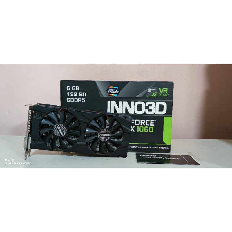 การ์ดจอ INNO3D GTX 1060 6GB