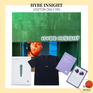 เสื้อยืด พิมพ์ลายโฟโต้การ์ด hybe Insight Visitor Official MD bts สําหรับพิพิธภัณฑ์ไฮบ์