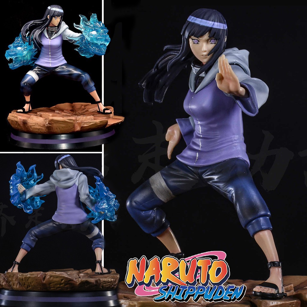 Figure ฟิกเกอร์ งานปั้น GK Naruto Shippuden นารูโตะ ชิปปุเดง นินจาจอมคาถา โอ้โฮเฮะ Hyuga Hinata ฮิวง