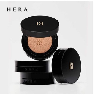 (New package)พร้อมส่ง/ของแท้ Hera Black Cushion(กึ่งแมท)SPF34 / PA++15g.