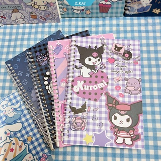 Sanrio สมุดโน้ต ลายการ์ตูน hello kitty น่ารัก ขนาด A5 แบบพกพา [ZK]