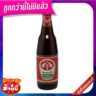 ช้างคู่ น้ำมันงา 630 มิลลิลิตร  Twin Elephant Sesame Oil 630 ml