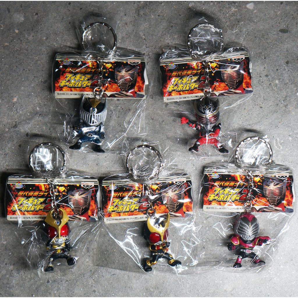 Bandai เหมา Keychain kamen rider masked rider toy figure มดแดง คาเมนไรเดอร์ มาสไรเดอร์ พวงกุญแจ Agito Ryuki Kuuga