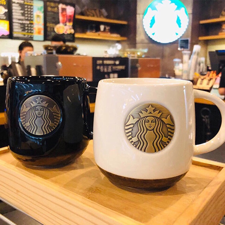 Starbucks mug (Limited Edition) ลดล้างสต๊อก Starbucks แก้วเซรามิค ลาย Starbucks คลาสสิก