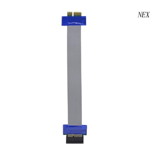 Nex สายเคเบิลอะแดปเตอร์ต่อขยาย PCI-E PCIE X1 ตัวผู้ เป็นตัวเมีย สําหรับคอมพิวเตอร์