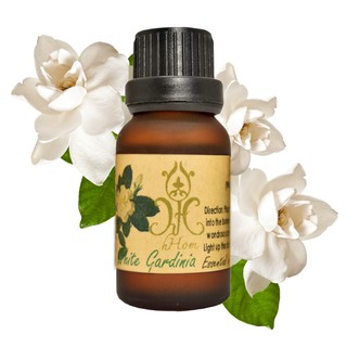 Essential Oil  น้ำมันหอมระเหย กลิ่น ดอกพุด  (White Gardinia) 15ml.