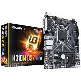 เดสก์ท็อปใหม่ gigabyte gigabyte H310M-DS2 1151 DDR4 รองรับ CPU รุ่นที่ 8 รุ่นที่ 9
