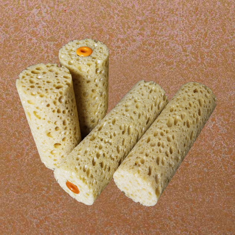 Char Texture Pattern Paint Roller Brush Ornament with Handle for Art Paint Coloring