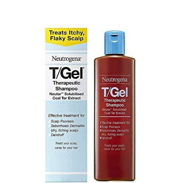 [พร้อมส่ง] Neutrogena T/Gel Therapeutic Shampoo รังแค สะเก็ดเงิน Coal Tar Shampoo น้ำมันดิน