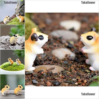 Takaflower Mini hamsters เมาส์สำหรับตกแต่งสวน