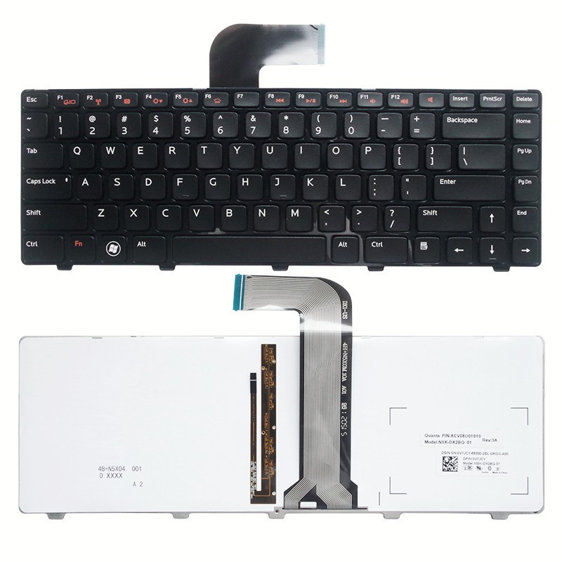 แป้นพิมพ์สําหรับแล็ปท็อป Dell Vostro 3560 V131 V1440 V1450 V2420 2520 V3350 N4110 Xps 15 L502X