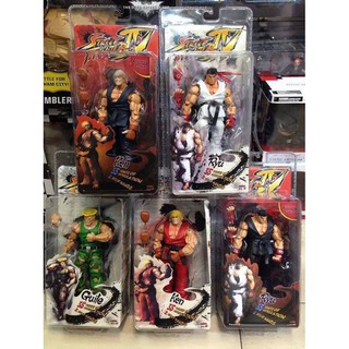 [ส่งฟรี] Model Street Fighter IV  วัสดุ PVC  ขนาด สูง  15 Cm. มีให้เลือกทั้งหมด 7 ตัว