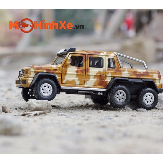 MERCEDES-BRABUS G63 AMG 6X6 OFF-ROAD 1:32 DOUBLE HORSES รุ่น