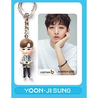 [WANNA ONE] T-MONEY &amp; FIGURE KEYRING : JISUNG (จีซอง)