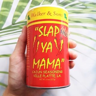 เครื่องปรุงรสรสเผ็ดร้อน Slap Ya Mama Cajun Seasoning Ville Platte, LA, Hot Blend 227 g (Walker &amp; Sons®)