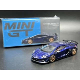 Mini GT / Lamborghini Aventador SVJ Viola Aletheia