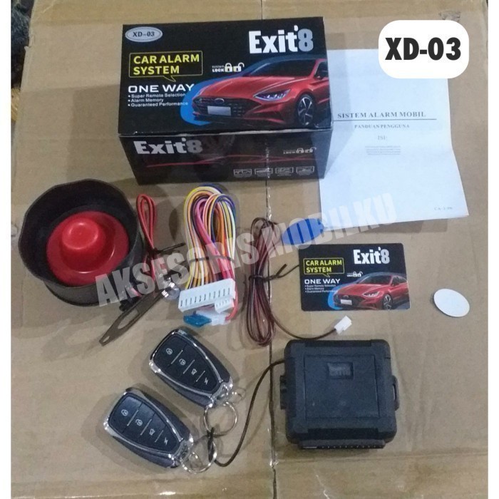 JIMNY PREMIUM CAR ALARM REMOTE MODEL SILICON EXIT8