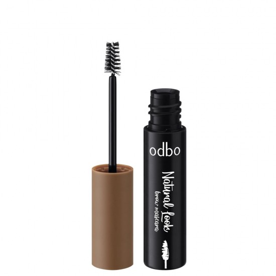 Odbo Natural Look Brow Mascara 3.5g โอดีบีโอ เนเชอรัล ลุค บราว มาสคาร่าคิ้ว OD798 - รูปที่ 2