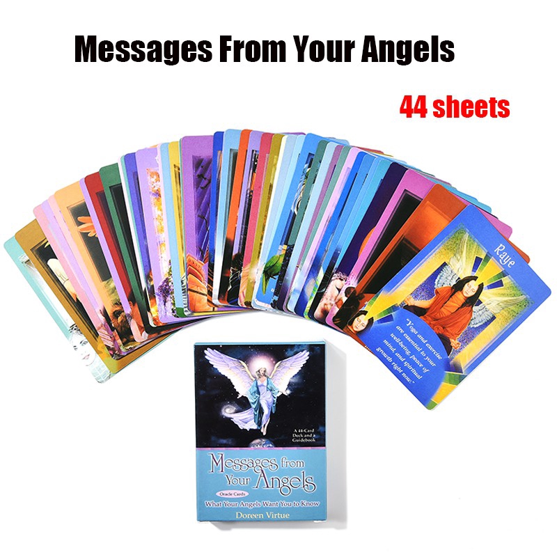 【Ready Stock】44 Cards Messages From Your Angels Oracle Cards - รูปที่ 2