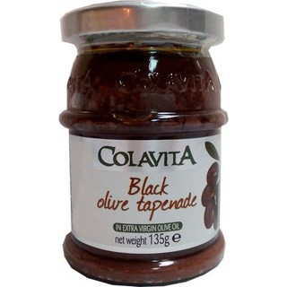 Colavita Black Olive Pate 130g โคลาวิต้าหัวมะกอกดำ 130 กรัม