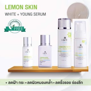 เฌอ Cher lemon skin white + young serum/foam