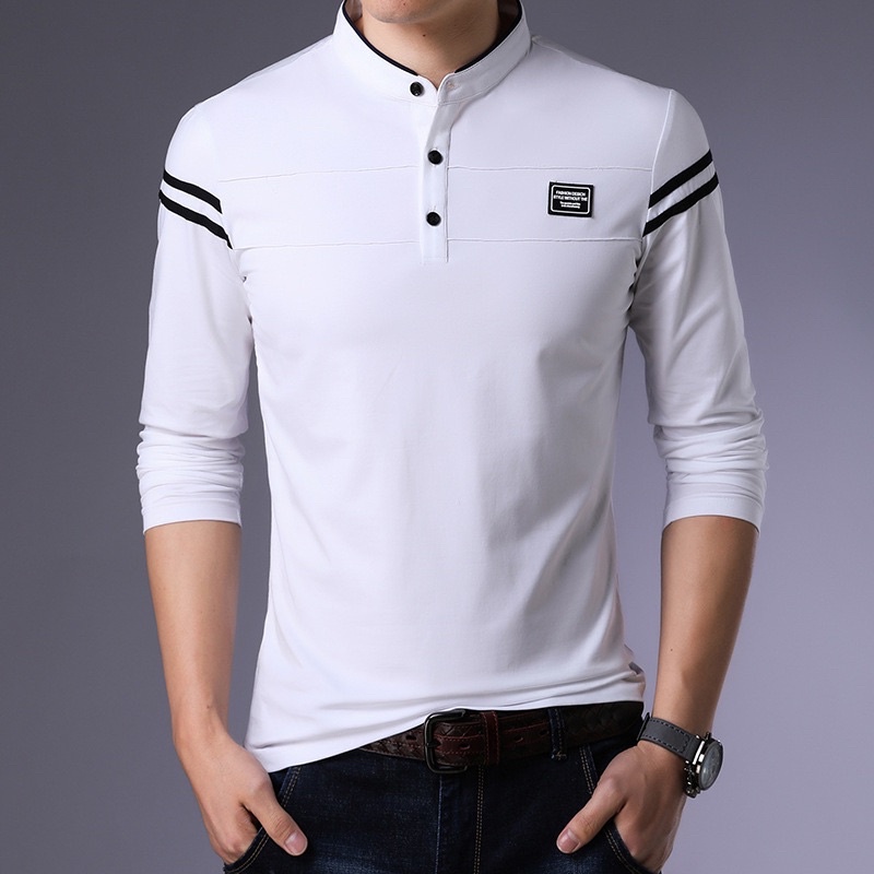 เสื้อแขนยาวกระดุม เสื้อผู้ชาย