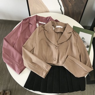 Lena Studio🌷พร้อมส่ง ♡ Brown Jacket แจ็กเก็ตสุดคิ้วว